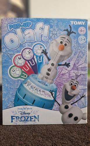 Tomy disney frozen pop olaf - disney, pop-up